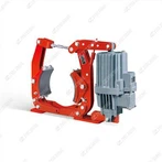 Elektrohydrauliske trommelbremser med thruster